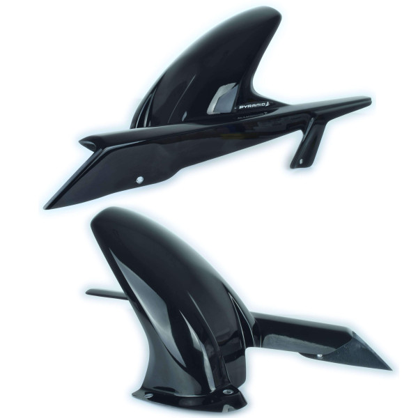 Pyramid Plastics Pyramid hugger | gloss black | ktm 125 duke 2012>2023